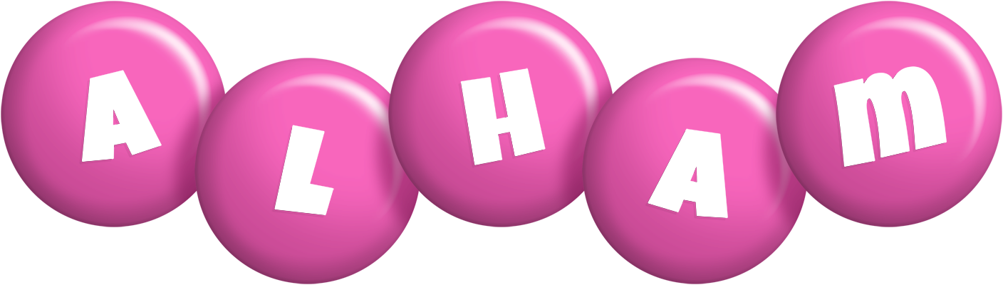 Alham candy-pink logo