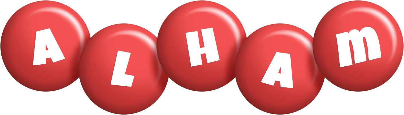 Alham candy-red logo