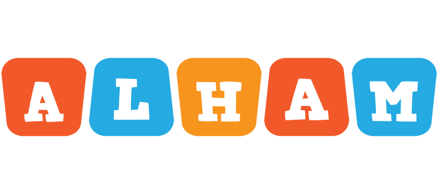 Alham comics logo