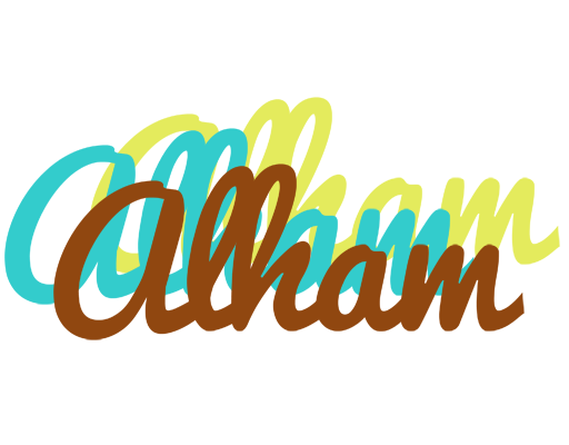 Alham cupcake logo