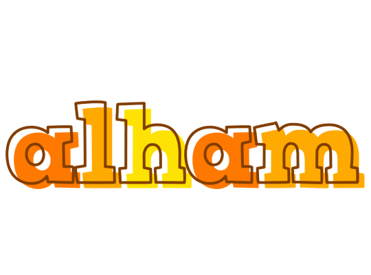 Alham desert logo