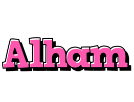 Alham girlish logo