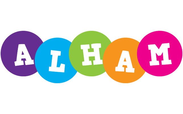 Alham happy logo