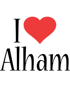 Alham i-love logo