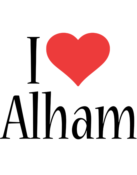 Alham i-love logo