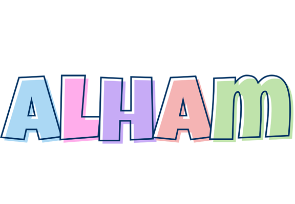 Alham pastel logo