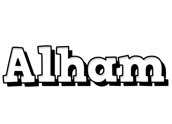 Alham snowing logo