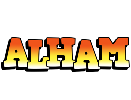 Alham sunset logo