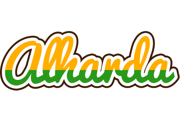 Alharda banana logo
