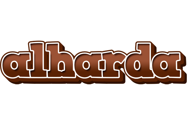 Alharda brownie logo
