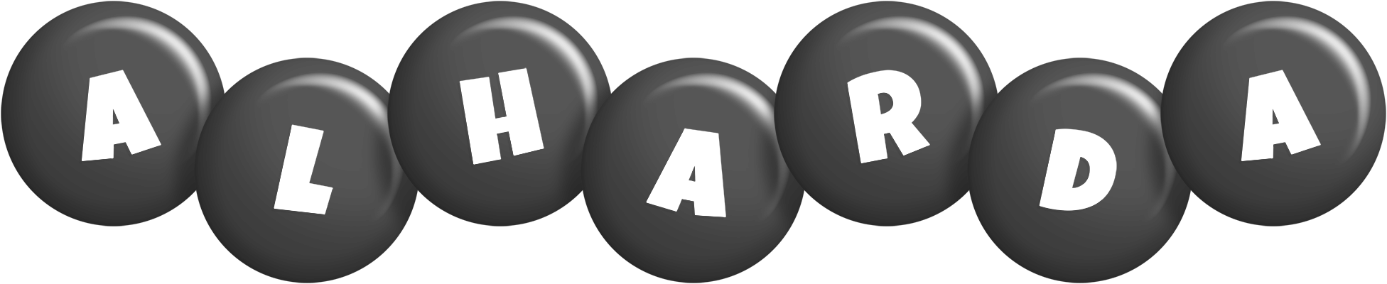 Alharda candy-black logo