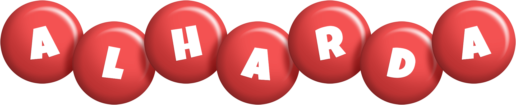 Alharda candy-red logo