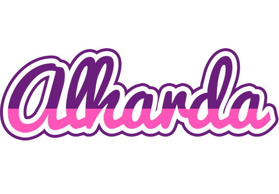 Alharda cheerful logo