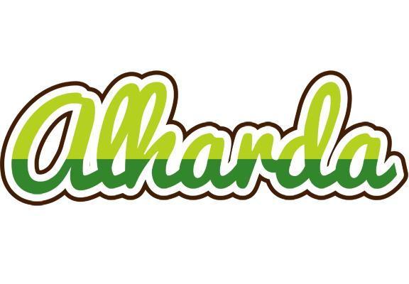 Alharda golfing logo