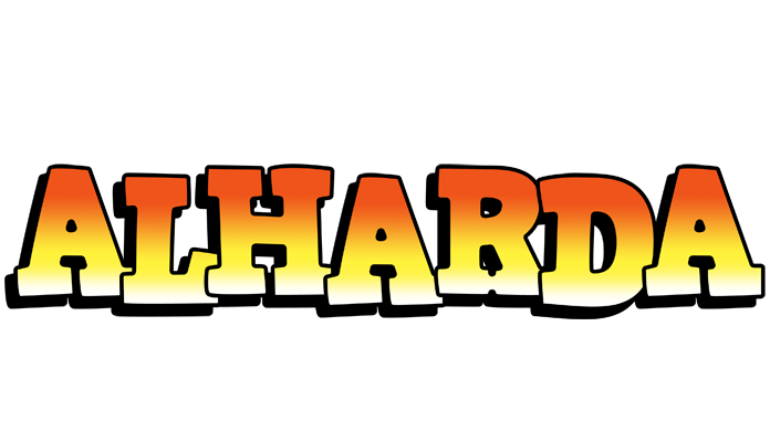 Alharda sunset logo