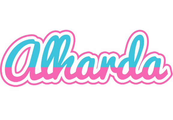 Alharda woman logo