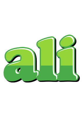 Ali apple logo