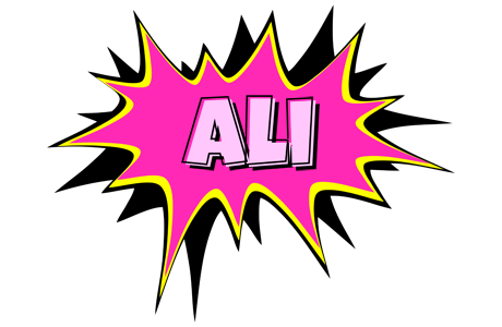 Ali badabing logo