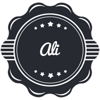 Ali badge logo