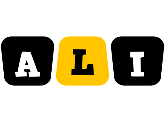 Ali boots logo