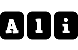 Ali box logo