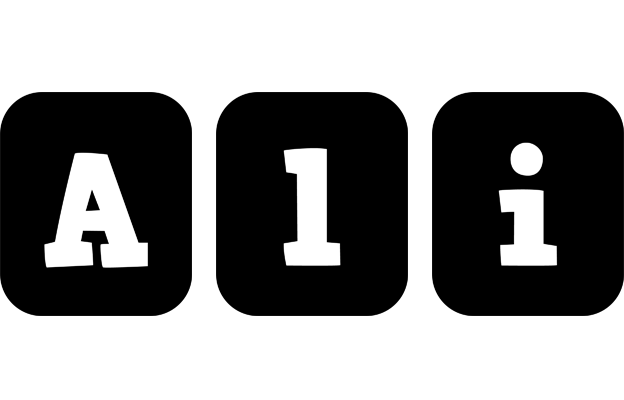Ali box logo