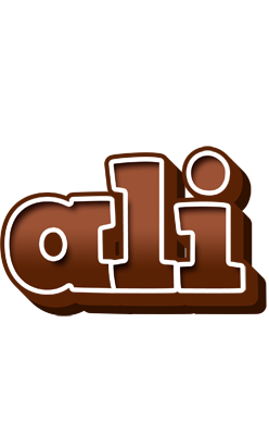 Ali brownie logo