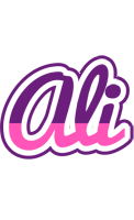 Ali cheerful logo