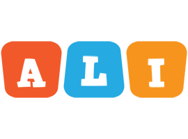 Ali comics logo