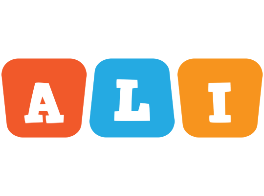 Ali comics logo