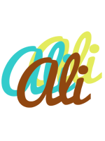 Ali cupcake logo