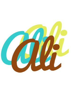Ali cupcake logo