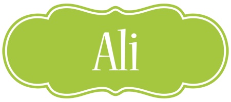 Ali family logo