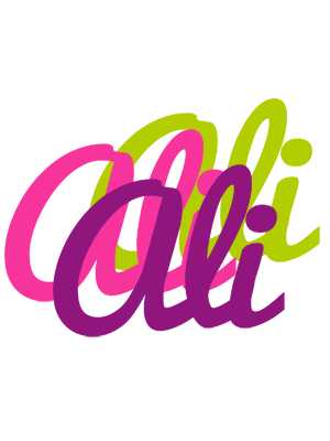 Ali flowers logo