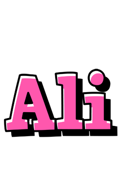Ali girlish logo