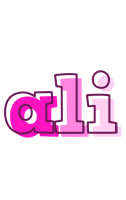 Ali hello logo