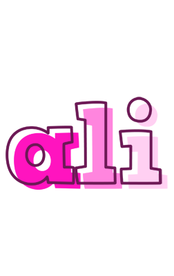 Ali hello logo