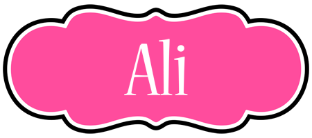 Ali invitation logo