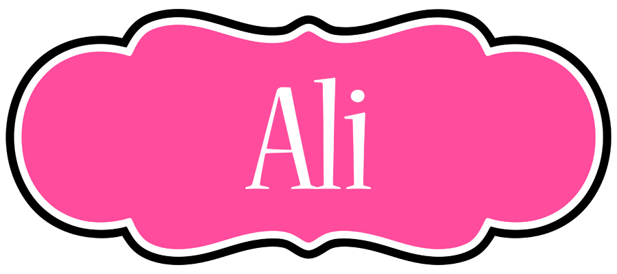 Ali invitation logo