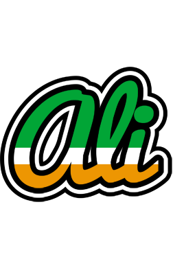 Ali ireland logo
