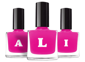 Ali nails logo