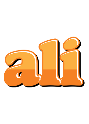 Ali orange logo