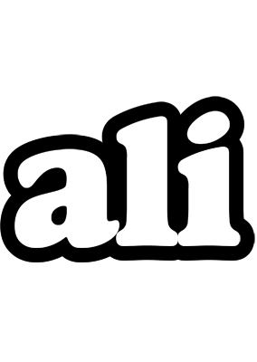 Ali panda logo