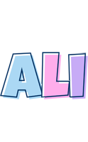 Ali pastel logo
