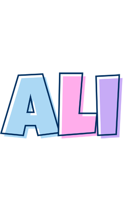 Ali pastel logo