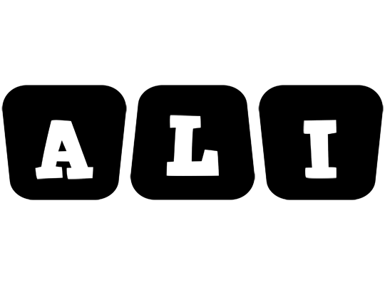 Ali racing logo