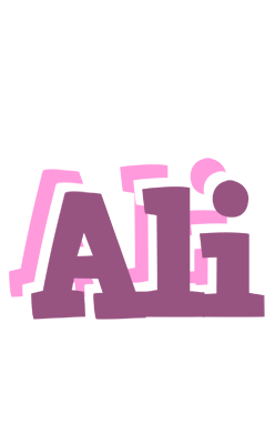 Ali relaxing logo