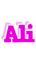 Ali rumba logo