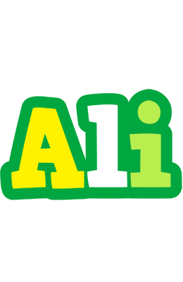 Ali soccer logo