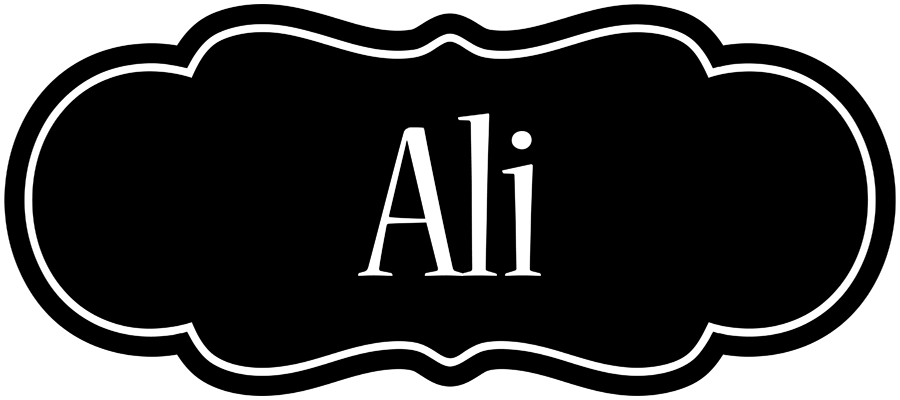 Ali welcome logo